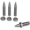 PrecisionGeek® Speaker Spikes M8 - Piedini Anti-Vibrazione per Diffusori e Altoparlanti Hi-Fi (Acciaio Inox Ø8, M8×45 mm)