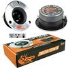 SP Audio SP 2 TWEETER AUDIO SPTW28 TW28 ultra slim da 100 watt rms e 200 watt max da 9,40 cm di diametro e 107 db di sensibilità profondità solo 4,20 cm, a coppia + 3 stickers omaggio