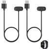 Uliwamowi 2 Pezzi Caricatore Compatibile con Amazfit GTR 2, Bip U, GTR 2e, GTS 2/2e, GTS2 Mini, GTR Mini, Active/Active EDGE, T-REX Pro, 100cm Cavo di Ricarica, Cavo Magnetico Ricarica Rapida USB per Smartwatch
