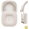 Geekria Cuscinetti auricolari di ricambio compatibili con Marshall Major V (1006832) cuffie On-Ear, parti di riparazione (Bianco)