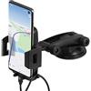 Wicked Chili - Supporto Auto Compatibile con Samsung Galaxy S20 Ultra, S10, A51, A71 - 2 in 1 Ventosa per Cruscotto e Parabrezza