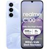 realme C100 5G Smartphone 4+256GB, Viola Fiorito, Schermo 6,8 pollici, Display LCD 144Hz, Ricarica Ultra Veloce 45W, Batteria 6600mAh, Fotocamera AI 50MP, Chipset MediaTek Dimensity 6300, IP64