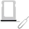 Cemobile Supporto per slot per scheda SIM di ricambio per iPhone 13 Mini da 5,4 pollici (versione singola SIM) con anello di tenuta in gomma impermeabile (Starlight)