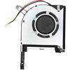KIMISS Fx506L Ventole di Ricambio Tuf Fx505Dy Ventole Lega di Alluminio, ABS CPU Ventola di Raffreddamento GPU 4 Pin Buona Dissipazione del Calore Ventola di Raffreddamento per (Ventola