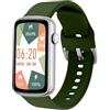 BOJYS Silicone Cinturino per Watch Fit Mini, Braccialetto Morbido e Confortevole Resistente All'acqua Lunghezza Regolabile Sostituzione Sportiva 16mm Cinturino per Talkband B3/B6/B7