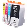 Yowell 934XL 935XL Cartucce d'inchiostro Compatibili con HP 934XL 935XL per HP Officejet Pro 6830 6230 6820, Confezione da 4