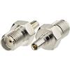 Eightwood Adattatore SMA Femmina CRC9 Maschio Adattatore 2 Pz per 4G LTE Antenna Netgear AC785 Hsdpa Huawei 2G 3G 4G LTE Antenna UMTS Mobile Broadband