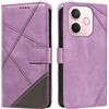 XINNI Cover per Oppo A5 PRO 5G Custodia, Cellulare Libro Antiurto Flip Pelle PU/TPU, Portafoglio Flip Magnetica Case, Viola