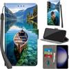 Haninsuze Cover per Samsung Galaxy S24 Plus, barca