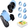 Générique Kit di regolazione auricolari 3 paia compatibili con auricolari Bose QuietComfort Ultra/Bose QuietComfort II, custodia di ricambio in silicone per auricolari Boss, 3 taglie (blu)