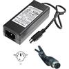 TOPCHARGEUR TOP CHARGEUR ® Adattatore Caricatore Caricabatteria Alimentatore 12V 5V 2A 5 Pin per Sostituzione Asian Power Devices APD DA-30C01