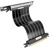 XMSJSIY PCI-E 3.0 16x riser cavo scheda di prolunga schermata GPU ad alta velocità montaggio verticale PCIe 3.0 16x maschio a femmina 90 gradi angolo retto scheda grafica supporto RTX3060-2