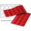 Déco Relief - Stampo in Silicone 15 Tartellette ⌀ 5 x 1,5 cm - Stampo Torta Pasticceria - Materiale Professionale