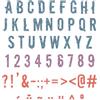 Sizzix Set di fustelle Sizzix Thinlits, tipografia di Seth Apter, 43 fustelle