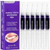 UptVin 6 Pezzi Penna Sbiancante Denti, Gel Sbiancante Professionale per Denti Bianchi Kit di Sbiancamento Immediato, Rimuove Macchie Efficacemente per un Sorriso Più Bianco