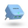 MOKiN Caricabatterie USB C 40 W, MOKiN Caricabatterie rapido per iPhone 2 porte PD 3.0, compatibile con iPhone 14/14 Pro /14 Pro Max /13 Pro /12 Pro /11 /XR/X, Galaxy S22 /S21 /S20 /Note 20, Pixel, MacBook,