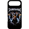 Animal Rock & Roll Graphic Concert Punk Custodia per iPhone Air Doberman Heavy Metal Dog Rock N Roll Angry Music Festival