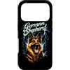 Animal Rock & Roll Graphic Concert Punk Custodia per iPhone 17 Pro Pastore Tedesco Heavy Metal Dog Rock N Roll Musica Punk