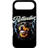 Animal Rock & Roll Graphic Concert Punk Custodia per iPhone Air Rottweiler Heavy Metal Dog Rocker Angry Music Concert Punk
