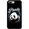 Animal Rock & Roll Graphic Concert Punk Custodia per iPhone 7 Plus/8 Plus Panda Heavy Metal 80s Rock Music Metalhead Chitarra Elettrica