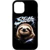Animal Rock & Roll Graphic Concert Punk Custodia per iPhone 12/12 Pro Sloth Heavy Metal 80s Rock Music Metalhead Chitarra Elettrica