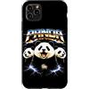 Animal Rock & Roll Graphic Concert Punk Custodia per iPhone 11 Pro Max Panda Heavy Metal 80s Rock Music Metalhead Chitarra Elettrica