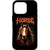 Animal Rock & Roll Graphic Concert Punk Custodia per iPhone 16 Pro Cavallo Heavy Metal anni '80 Animal Rock Music Concert Rock N Roll