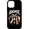 Animal Rock & Roll Graphic Concert Punk Custodia per iPhone 12 mini Capra Heavy Metal anni '80 Animal Rock Music Concert Rock N Roll