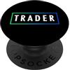 Buy Low / Sell High Forex Stock Market T Cool Trader Gradient Crypto Forex Borsa Trader Trader PopSockets PopGrip Adesivo