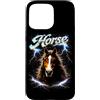 Animal Rock & Roll Graphic Concert Punk Custodia per iPhone 15 Pro Max Cavallo Heavy Metal anni '80 Animal Rock Music Concert Rock N Roll