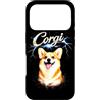 Animal Rock & Roll Graphic Concert Punk Custodia per iPhone 17 Pro Corgi Heavy Metal Angry Music Rock n Roll Concerto Punk