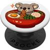 Koala Che Mangia Ramen Animali Kawaii An Koala Con Noodles Ramen Koala Kawaii PopSockets PopGrip Adesivo