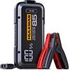 HULKMAN Alpha85 Grigio Spazio, Avviatore di Emergenza Intelligente 2000A 74Wh, Booster Batteria Auto 12V Portatile con Schermo da 3.3,Power Bank USB-C, Cavi per Motori fino a 8.5L Benzina/6.0L Diesel
