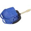 Boxonly Guscio di ricambio per chiave telecomando a 3 pulsanti, non tagliato, con piastra per carte di credito (A17(C1-1-5)) per Ford Transit, Transit Connect