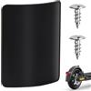 BaZuyunMd 1 Pezzo Porta Targa per E Scooter, Porta Targa per Scooter Compatibile con M365, Con Viti di Fissaggio (Nero)