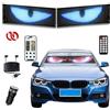 BAKENLON 2 Pezzi Devil Eyes Light For Cars, 70 * 173mm Occhi LED per Camion, Colorful Eye Lamp Soft Screen for Car Window, Display Flessibile Programmabile per Auto, Camion, Negozi, Design Dinamico Fai-da-Te