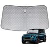 kswiown Copertura del Parabrezza Dell'auto Compatibile con Range Rover Defender 2020-2026, Parasole per Parabrezza per Auto Interno Pieghevole, Protezione Antipolvere Riflettente UV