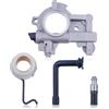 Gubeter Kit oliatore Pompa Olio, Motosega per Stihl 065 Ms650 066 Ms660, 1122 640 3205,1122 640 7105,