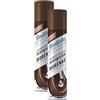 Batiste - Shampoo secco per brune - Shampoo secco per capelli scuri - Shampoo senza solfati - Shampoo vegano ed ecofriendly - Aroma bergamotto, pesca bianca e vaniglia - Confezione da 2 x 200 ml