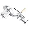 Akozon Scatola di macchina per alluminio lega Noodle Press Manuale Operate Pasta Fresca Manuale in lega di alluminio Funzionamento Attrezzature Fatto a Mano Cibo Noodle Kitchen Food Making Equipm