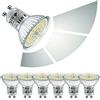 EACLL Lampadine LED GU10 6W 3 livelli Dimmerabile, Pacco da 6, Equivalenti a 85W Alogena, 635lm Bianco Freddo 6000K, Faretti senza Sfarfallio, 120° LED Spot, 3 Luminosità Dimmerabile senza Dimmer