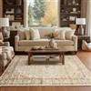 Topfinel Tappeto Vintage 140x200 cm Beige, Tappeto Boho Orientale a Pelo Corto, Lavabile in Lavatrice, Antiscivolo e Morbido, Grande Tappeto per Cameretta, Soggiorno, Camera da Letto, Sala da Pranzo