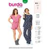 burdastyle Burda 6261 - Cartamodello per Pigiama, da Donna, Varie Taglie