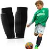 GWEOR 1 Paia Parastinchi Calcio Bambino, Parastinchi Piccoli, Manica Protettiva Antiscivolo per Polpacci, Gioventù, Traspiranti e Antishock, per sci, ciclismo, alpinismo, Calcio, Basket, Ciclismo