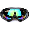 Generic Occhiali da Sci,Motocross Dirt Bike Occhiali UV Protection Sunglasses Antivento Occhiali da Neve per Uomini e Donne per Gli Sport All'Aria Aperta Snowboard, Anti-Nebbia con Protezione dai Raggi UV
