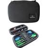Mission Darts Mission Force 90 EVA Darts Case Storage Wallet Black Strong Protection.
