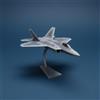 Modellino Statico F-22 in Scala 1:72 Altamente Realistico Modellino Caccia F-22