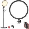 NEEWER BASICS Ring Light Grande 30cm 24W con Stand 68/Portatelefono/Telecomando per iPhone Video Selfie Streaming Trucco Fotografia Studio, 3000K-6500K CRI98 Luce Pannello LED a Schermo Intero, BR13