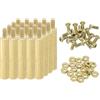 sourcing map M2.5 maschio in ottone esagonale distanziatori viti dadi, 20 set esagonale colonna vite dado assortimento kit M2.5 * 25+6 distanziatori filettati per Raspberry Pi PCB scheda madre fai da