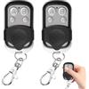 Dongnesi 2 telecomandi universali da 433 mhz, per porte del garage, telecomando automatico per porta del garage, per auto, garage, cancello, con coperchio scorrevole
